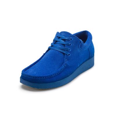 Nature Footwear Anna Chrome Free Suede Sko Cobalt
